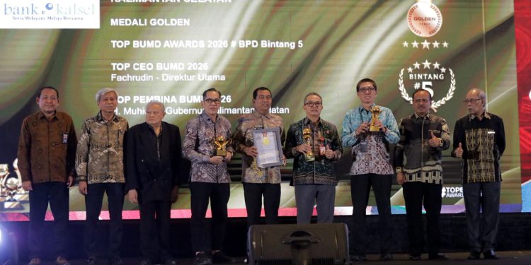 HULU SUNGAI SELATAN BORONG PENGHARGAAN BERGENGSI DI TOP BUMD AWARDS 2026
