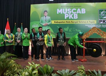 BUPATI HSS HADIRI MUSCAB DPC PKB HSS DAN KAB. TAPIN