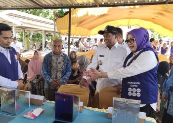 BUPATI HSS TINJAU POSYANDU SERENTAK, PERKUAT TRANSFORMASI LAYANAN BERBASIS 6 SPM