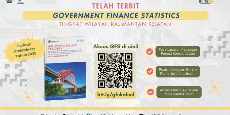 LAPORAN GOVERNMENT FINANCE STATISTICS (GFS) TINGKAT WILAYAH PROVINSI KALIMANTAN SELATAN PERIODE PRELIMINARY TAHUN 2025
