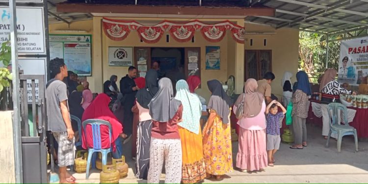 PEMKAB HSS GELAR PASAR MURAH DAN OPERASI LPG 3 KG JELANG IDUL ADHA 1447 H