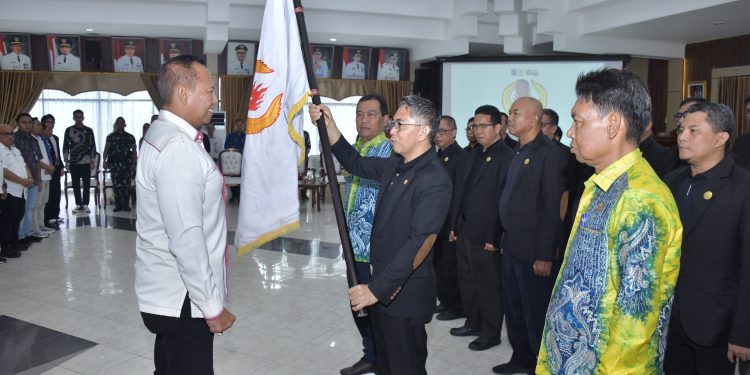 PELANTIKAN PENGURUS KONI KABUPATEN HSS 2026-2030: BUPATI HSS KOMITMEN DUKUNG PENUH PRESTASI OLAHRAGA DAERAH