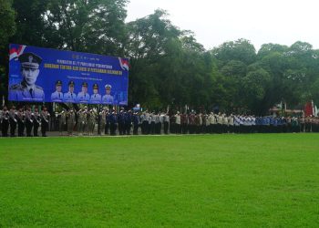 PERINGATAN HUT KE-77 PROKLAMASI GUBERNUR TENTARA ALRI DIVISI IV PERTAHANAN KALIMANTAN: MOMEN MERAWAT WARISAN KEIKHLASAN PEJUANG