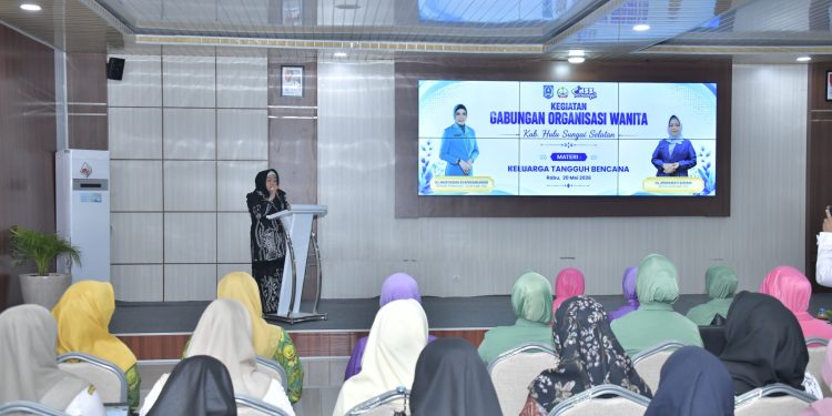 SIAPKAN KELUARGA TANGGUH, GOW HSS BEKALI ORGANISASI WANITA DENGAN PENGETAHUAN KEBENCANAAN