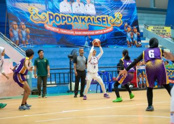 TIM BASKET PUTRI HSS LOLOS KE FINAL POPDA KALSEL 2026