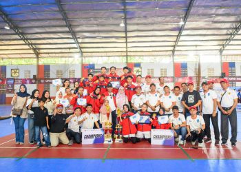 HSS TAMPIL PERKASA, DUA EMAS TAKRAW DIBAWA PULANG DI AJANG POPDA KAL-SEL