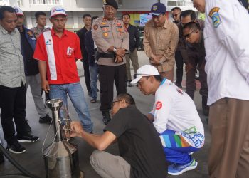 PEMKAB HSS BERSAMA FORKOPIMDA SIDAK SEJUMLAH SPBU, PASTIKAN STOK DAN DISTRIBUSI BBM BERSUBSIDI AMAN