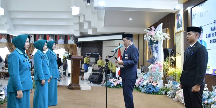 BUPATI HSS DORONG PKK, DEKRANASDA DAN BUNDA PAUD JADI MITRA STRATEGIS PEMBANGUNAN DAERAH