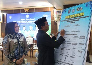 BUPATI HSS DORONG SINERGI LINTAS SEKTOR, RAKOR TP PKK RUMUSKAN SOLUSI DAN INOVASI PROGRAM PEMBERDAYAAN