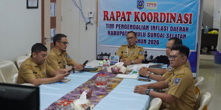 SEKDA KAB. HSS PERKUAT SINERGI PENGENDALIAN INFLASI DAN IMPLEMENTASI PRODUK HALAL