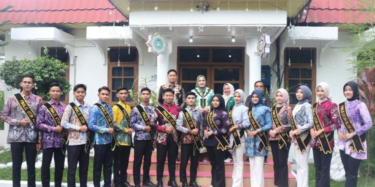 KETUA TP PKK HSS TERIMA AUDIENSI FINALIS UTUH ALUH 2026, DORONG GENERASI MUDA JADI DUTA BUDAYA DAN PEMBANGUNAN DAERAH