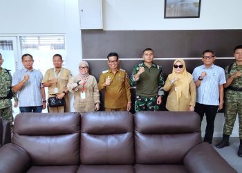 PERKUAT SINERGI, PEMKAB HSS DAN DANYON TP MATANGKAN KOLABORASI DUKUNG PROGRAM KETAHANAN PANGAN NASIONAL