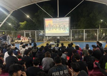 WAKIL BUPATI HSS NOBAR FINAL PIALA DUNIA 2026 BERSAMA RATUSAN MASYARAKAT, SEMARAKKAN KEBERSAMAAN DI LAPANGAN LAMBUNG MANGKURAT