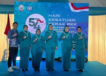 KETUA TP PKK HSS HADIRI PUNCAK HKG PKK KE-54, PERKUAT KOMITMEN WUJUDKAN 10 PROGRAM POKOK PKK MENUJU INDONESIA EMAS 2045