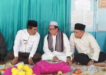 BUPATI HSS HADIRI PERINGATAN MAULID NABI MUHAMMAD SAW DI LANGGAR DARUL HUDA