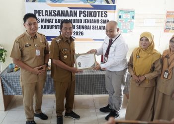 PETAKAN POTENSI SEJAK DINI, PEMKAB HSS GELAR PSIKOTES BAKAT DAN MINAT BAGI 4.184 SISWA SMP DI HULU SUNGAI SELATAN
