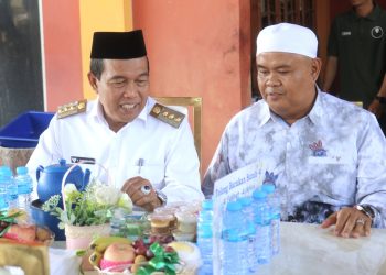 BUPATI HSS HADIRI PERINGATAN 100 HARI ALMARHUMAH RAHMAWATI DI GAMBAH LUAR MUKA