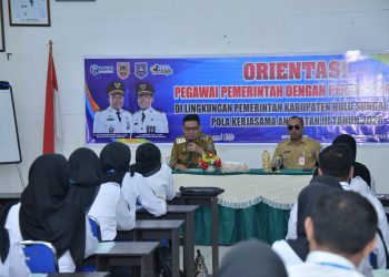 BUKA ORIENTASI PPPK ANGKATAN III PEMKAB HSS TEKANKAN PROFESIONALITAS DAN PELAYANAN MASYARAKAT