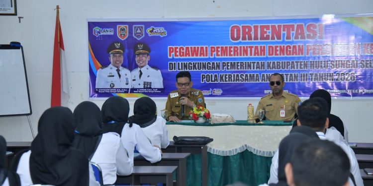 BUKA ORIENTASI PPPK ANGKATAN III PEMKAB HSS TEKANKAN PROFESIONALITAS DAN PELAYANAN MASYARAKAT