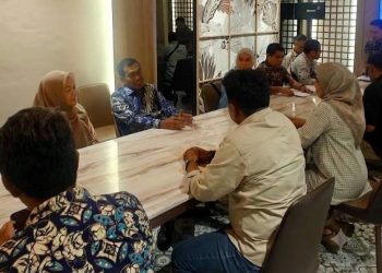 BUPATI HSS KOORDINASIKAN PENANGANAN BANJIR DAN BENDUNG MALUTU BERSAMA BWS DAN BRMP KALSEL