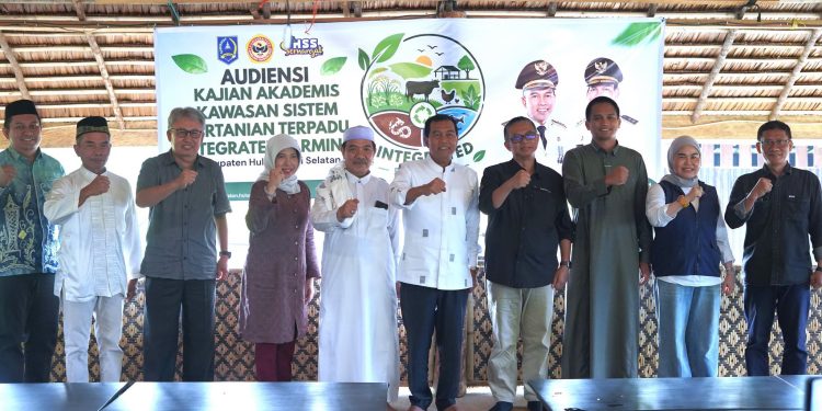 BUPATI HSS GANDENG FAPERTA ULM WUJUDKAN KAWASAN PERTANIAN TERPADU MENUJU PERTANIAN MODERN ZERO WASTE