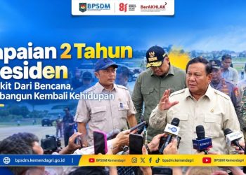 CAPAIAN 2 TAHUN PRESIDEN – BANGKIT DARI BENCANA, MEMBANGUN KEMBALI KEHIDUPAN